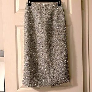 Somerz Silver sequins skirt Size Small